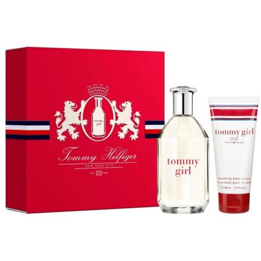 Tommy Hilfiger Tommy Girl – Geschenkset – 50ml EDT-spray + 100ml Bodylotion – Damesparfum