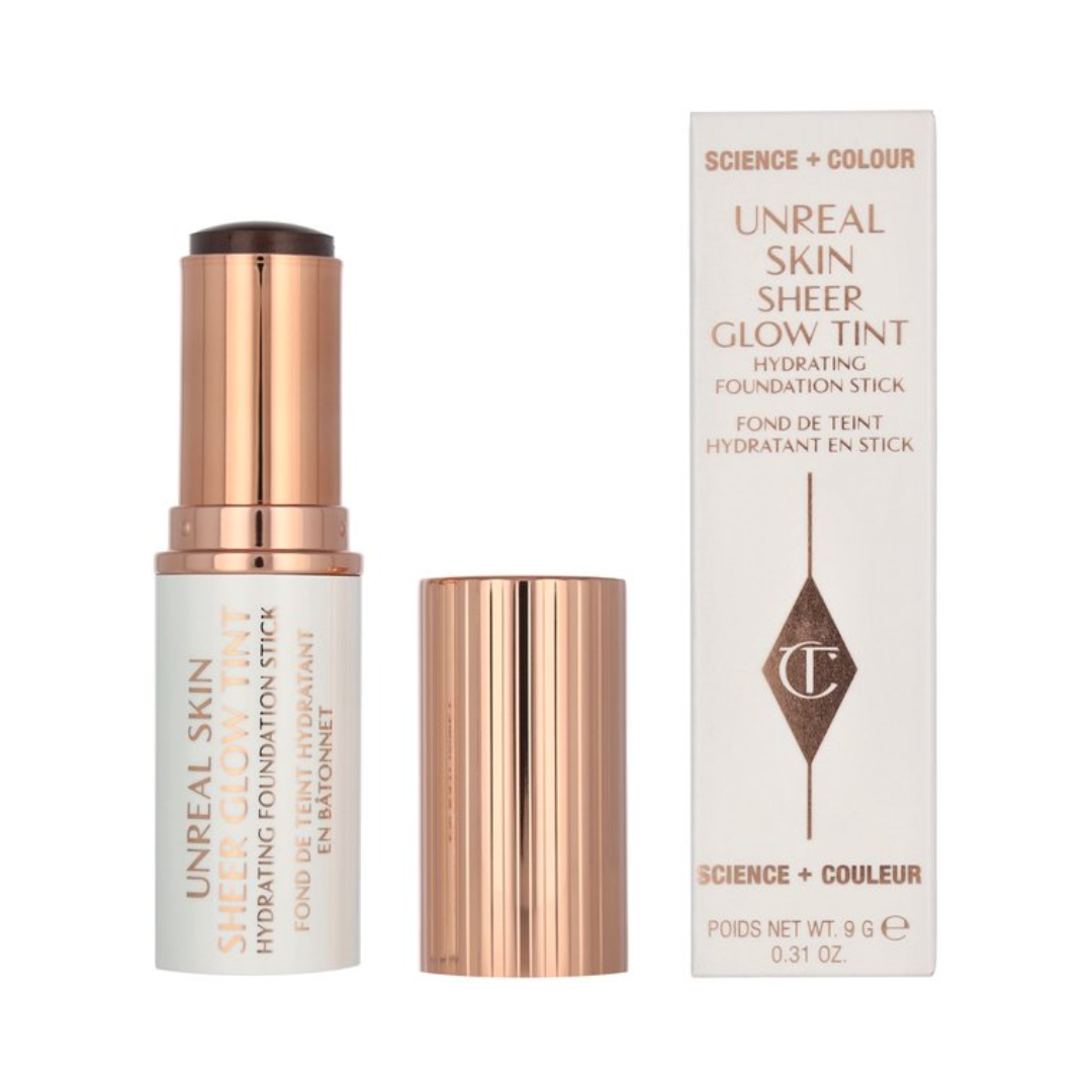 Charlotte Tilbury Unreal Skin Sheer Glow Tint 9 g – 17 Deep – Dames