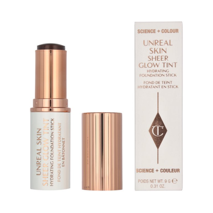 Charlotte Tilbury Unreal Skin Sheer Glow Tint 9 g – 17 Deep – Dames