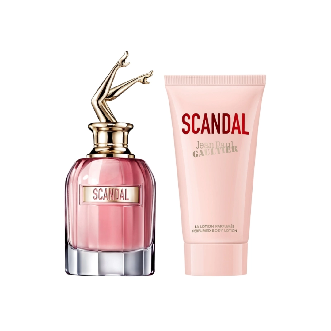 Jean Paul Gaultier Scandal – 50ml EDP-spray + 75ml Bodylotion Geschenkset – Damesparfum