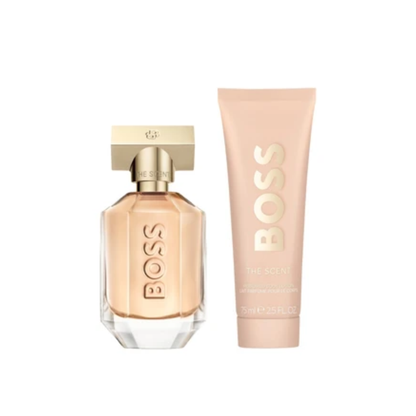 Hugo Boss The Scent for Her – 50 ml EDP-spray + 75 ml Bodylotion – Damesparfum Geschenkset