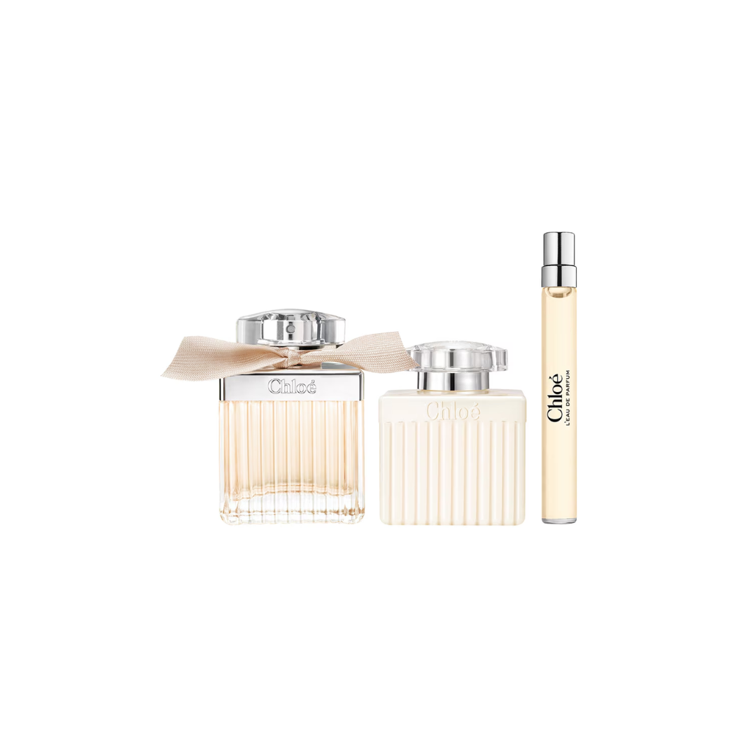 Chloé Signature – Geschenkset – 100ml EDP + 100ml Bodylotion + 5ml EDP – Damesparfum