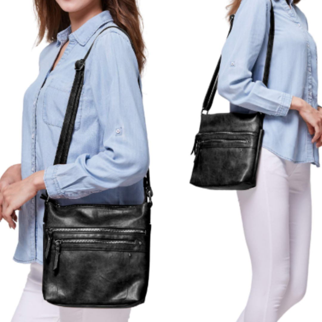 Esmee | Leren Mini Schoudertas| Laatste Dag 80% Korting