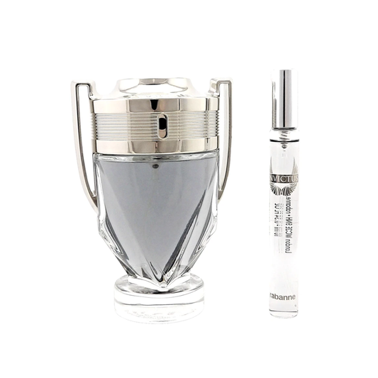 Paco Rabanne Invictus – 100ml EDT-spray + 10ml EDT-spray – Herenparfum Geschenkset