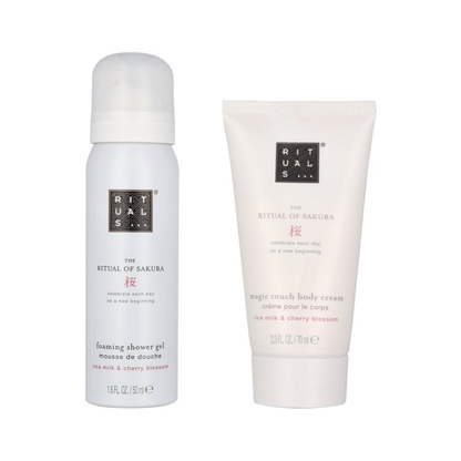 Rituals Sakura Mini Travel Set – 50 ml Douchegel + 70 ml Bodycrème – Geschenkset – Dames