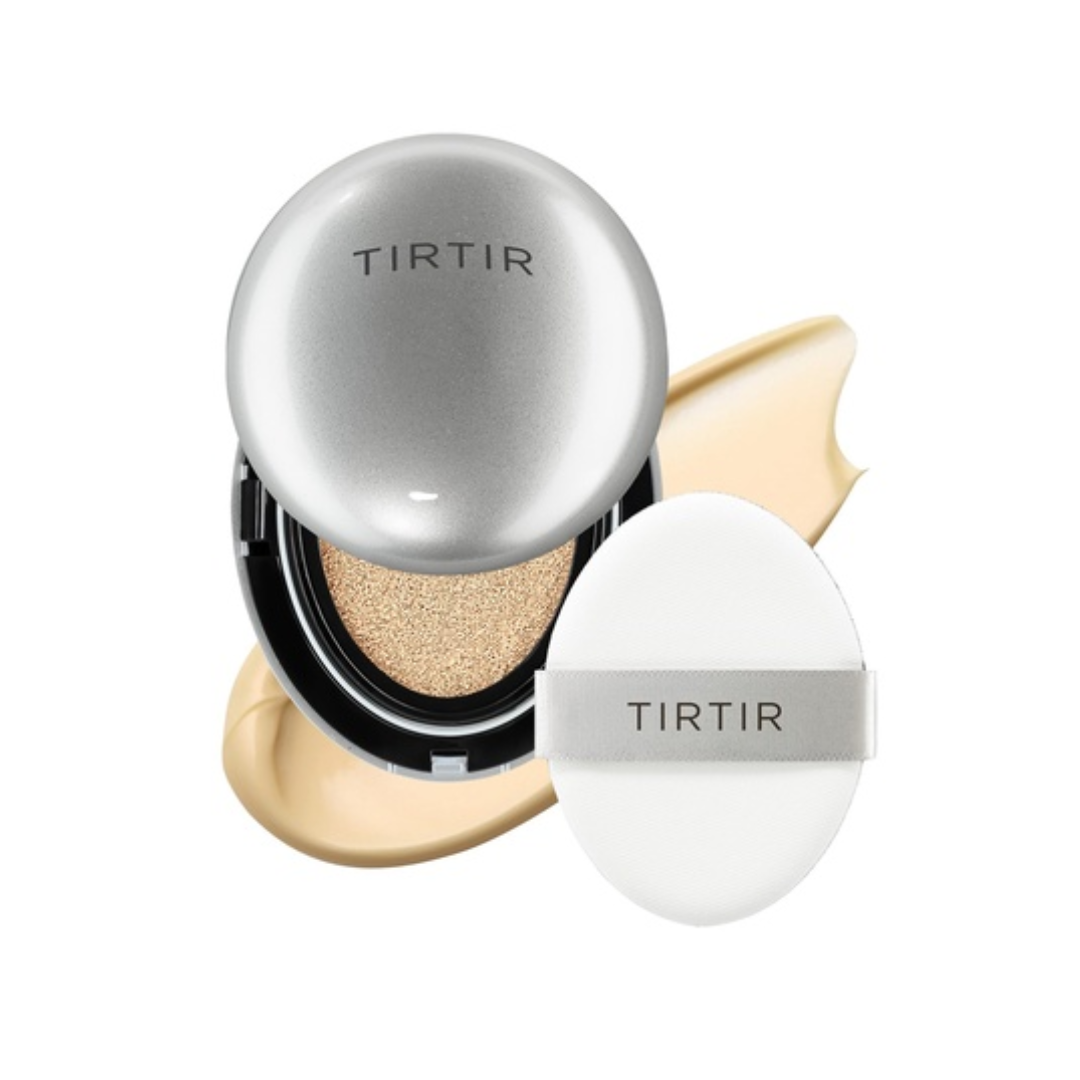 TIRTIR Mask Fit Aura Silver Cushion Foundation 18 g – 21W Natural Ivory – Dames