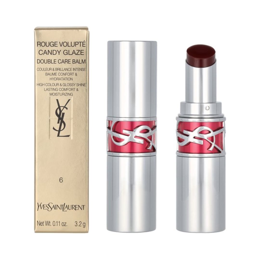YSL Loveshine Candy Glaze 3,2 g – 06 Burgundy Temptation – Dames