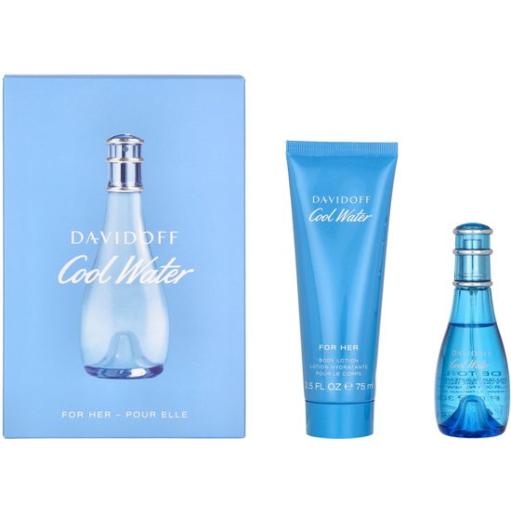 Davidoff Cool Water Woman 115ml - Giftset - Damesparfum