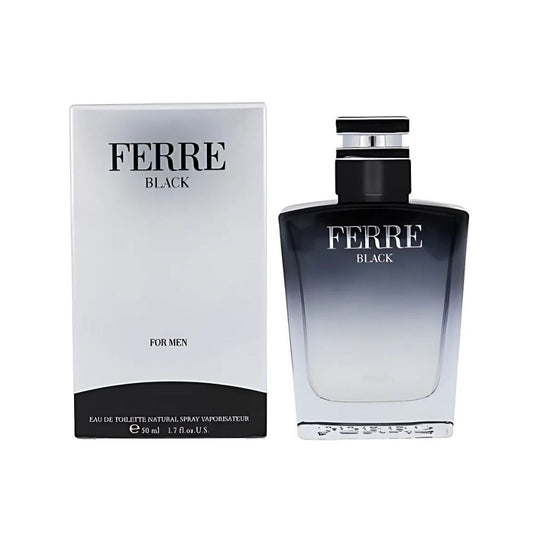 Gianfranco Ferré Black for Men – 50ml EDT-spray – Herenparfum