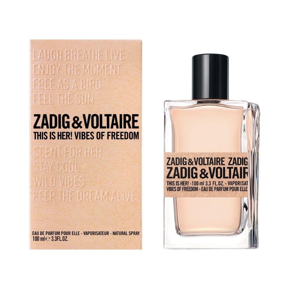 Zadig & Voltaire This Is Her! Vibes of Freedom – 100ml EDP-spray – Damesparfum