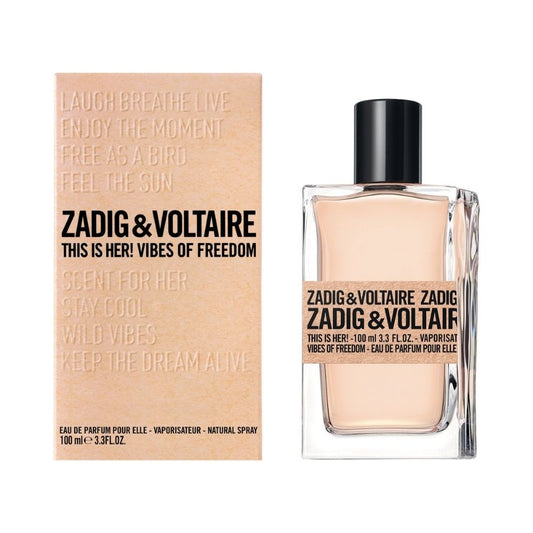 Zadig & Voltaire This Is Her! Vibes of Freedom – 100ml EDP-spray – Damesparfum