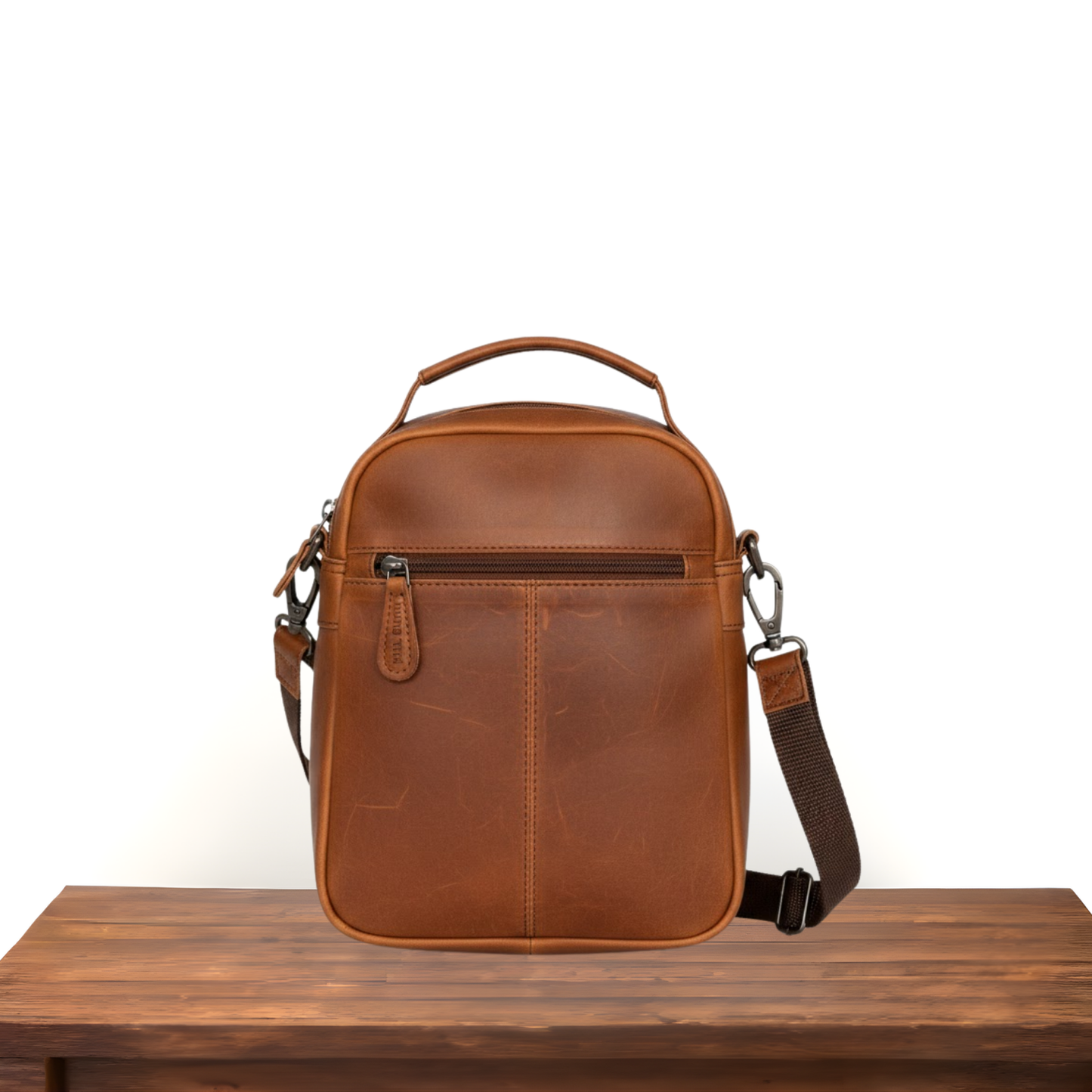 Louis Wallis | Volnerf Leer Schoudertas – Dagelijks Gebruik