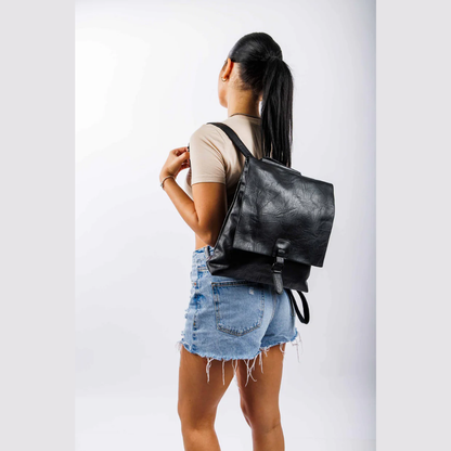 Lina | Functioneel Rugzak met Klepsluiting | Laatste Dag 80% Korting