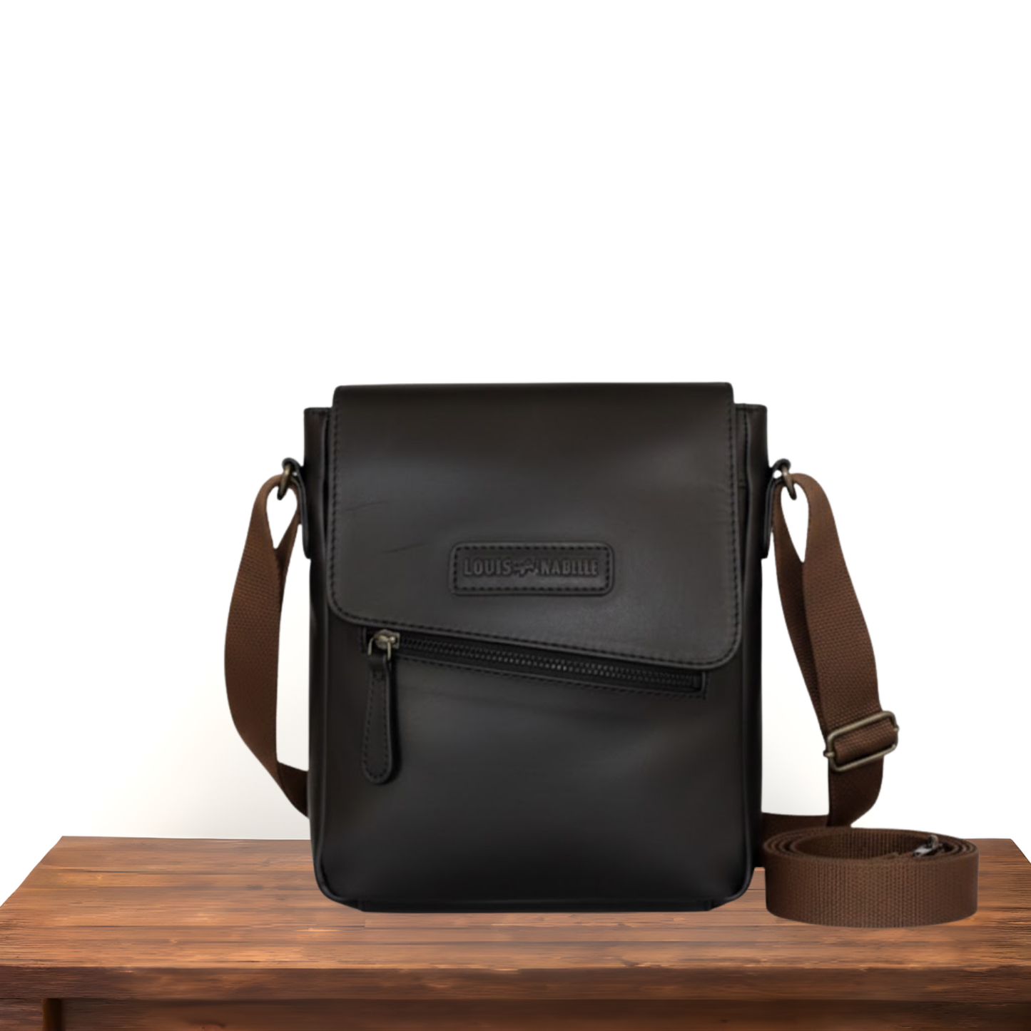 Louis Wallis | Volnerf Leer Messengertas – Comfortabel Onderweg