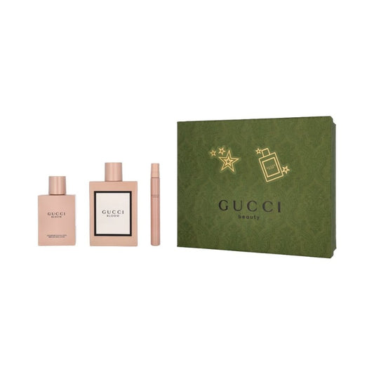 Gucci Bloom 100ml EDP Spray - 100ml Bodylotion - 10ml EDP Spray