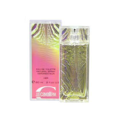 Roberto Cavalli Just Cavalli Pink Her – 60ml EDT – Damesparfum