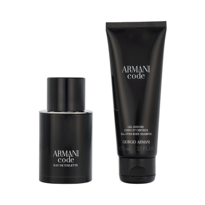 Giorgio Armani Armani Code Pour Homme – Geschenkset – 50ml EDT + 75ml Showergel – Herenparfum