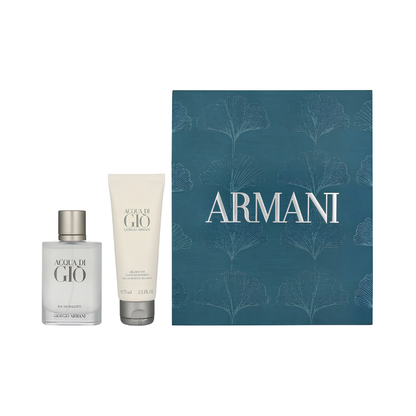 Giorgio Armani Acqua Di Gio Pour Homme – Geschenkset – 50ml EDT + 75ml Body Shampoo – Herenparfum