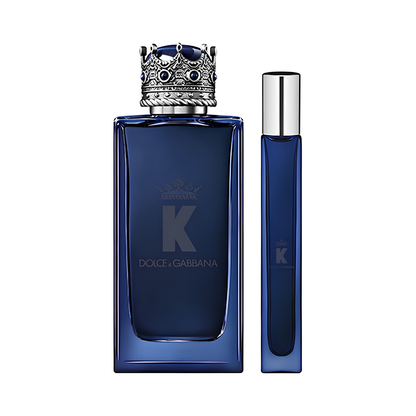 Dolce & Gabbana K – Geschenkset – 100ml EDP Intense + 10ml EDP Intense – Herenparfum
