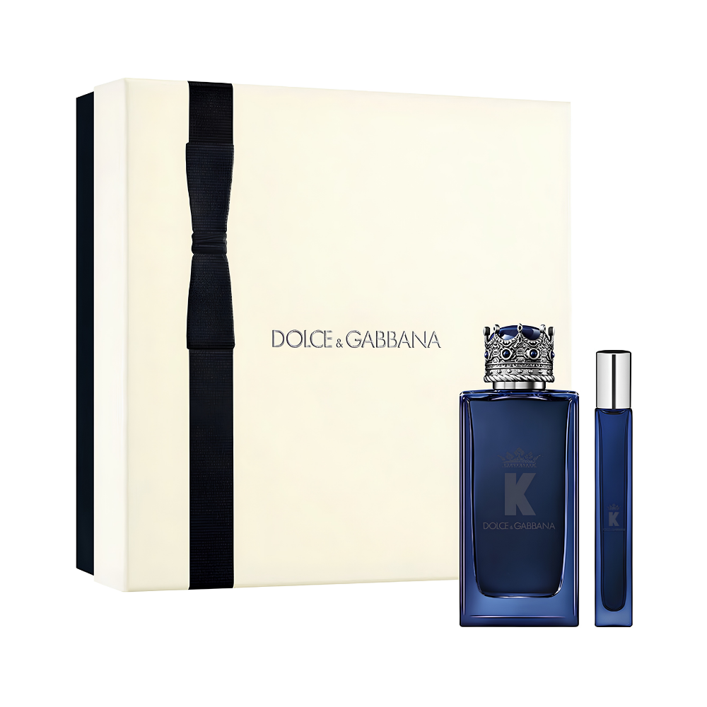 Dolce & Gabbana K – Geschenkset – 100ml EDP Intense + 10ml EDP Intense – Herenparfum