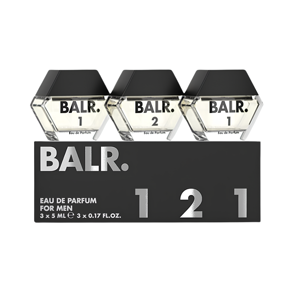 BALR. 1/2/1 FOR MEN – Geschenkset – 3x5ml – Herenparfum
