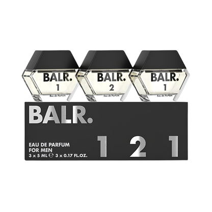 BALR. 1/2/1 FOR MEN – Geschenkset – 3x5ml – Herenparfum