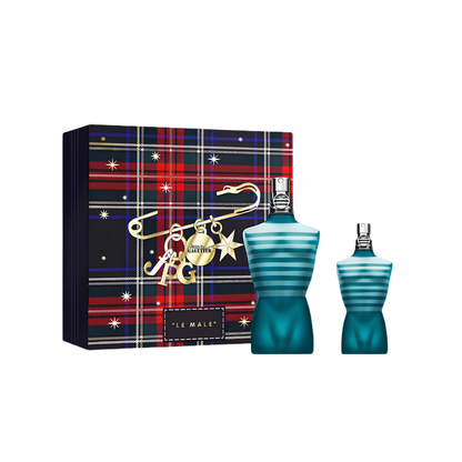 Jean Paul Gaultier Le Male – Geschenkset – 125ml EDT + 40ml EDT – Herenparfum