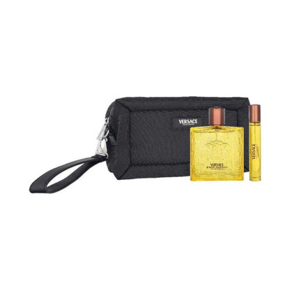 Versace Eros Energy – 100ml Eau de Parfum Spray & 10ml Eau de Parfum Spray & toilettas – Herenparfum