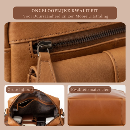 Louis Wallis | Volnerf Leer Crossbodytas – Dagelijks & Stijlvol