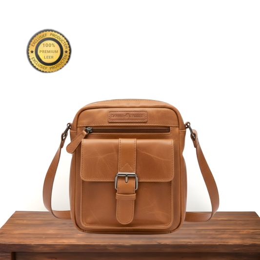 Louis Wallis | Volnerf Leer Crossbodytas – Dagelijks & Stijlvol