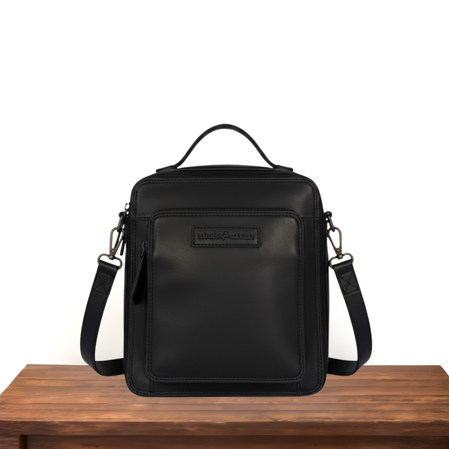 Louis Wallis | Volnerf Leer Messengertas – Werk & Vrije Tijd