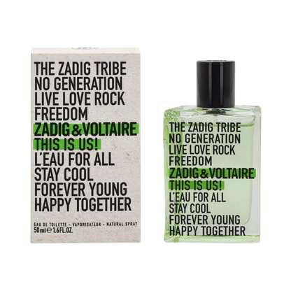 Zadig & Voltaire This Is Us! L’Eau For All – 50ml EDT-spray – Unisexparfum