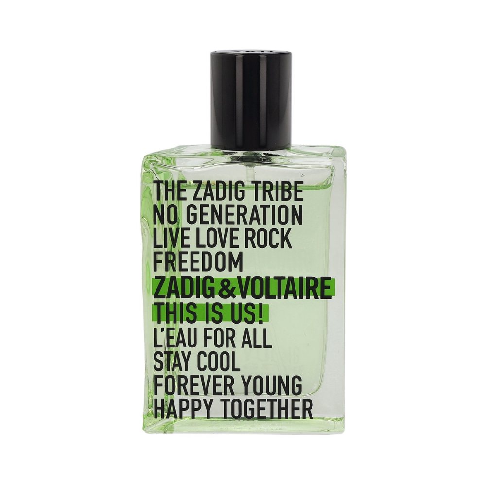 Zadig & Voltaire This Is Us! L’Eau For All – 50ml EDT-spray – Unisexparfum