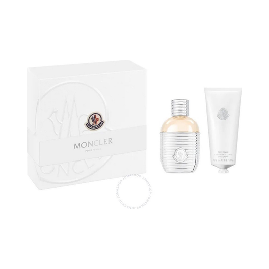 Moncler Pour Femme – 60ml EDP-spray + 100ml Bodycream – Damesparfum