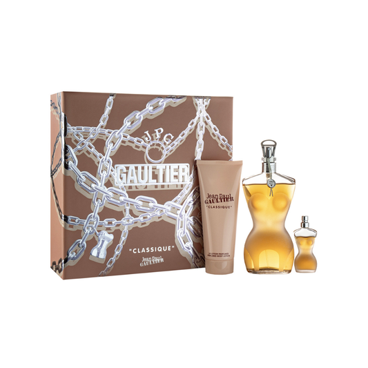Jean Paul Gaultier Classique – 100ml EDT-spray + 75ml bodylotion – Damesparfum