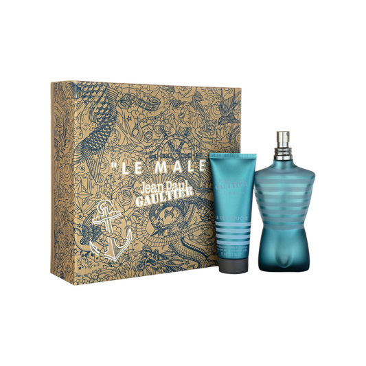 Jean Paul Gaultier Le Male – 125ml EDT-spray + 75ml douchegel – Herenparfum