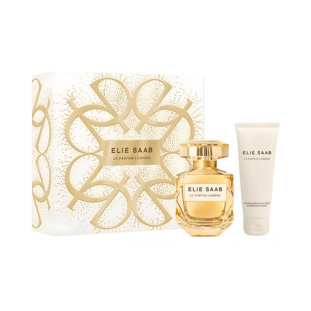 Elie Saab Le Parfum Lumière – 50ml EDP-spray + 75ml Body Lotion – Damesparfum