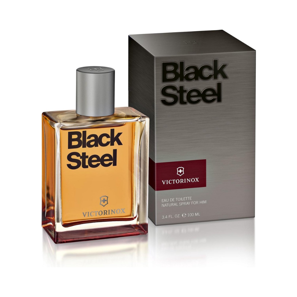 Victorinox Swiss Army Black Steel – 100ml EDT-spray – Herenparfum