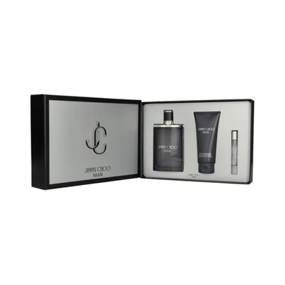 Jimmy Choo Man – 100ml EDT-spray + 100ml All-Over Shower Gel + 7.5ml EDT-spray – Herenparfum