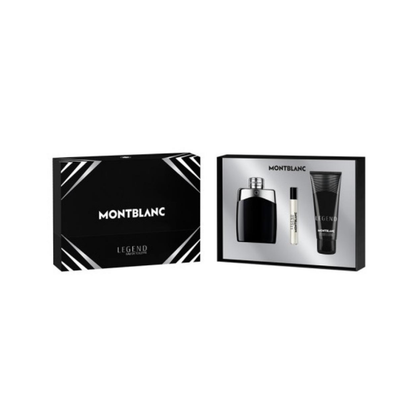 Montblanc Legend – 100ml EDT-spray + 100ml All-Over Shower Gel + 7.5ml EDT-spray – Herenparfum
