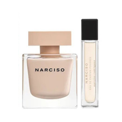 Narciso Rodriguez Narciso Poudrée – 90ml EDP-spray + 10ml EDP-spray – Damesparfum