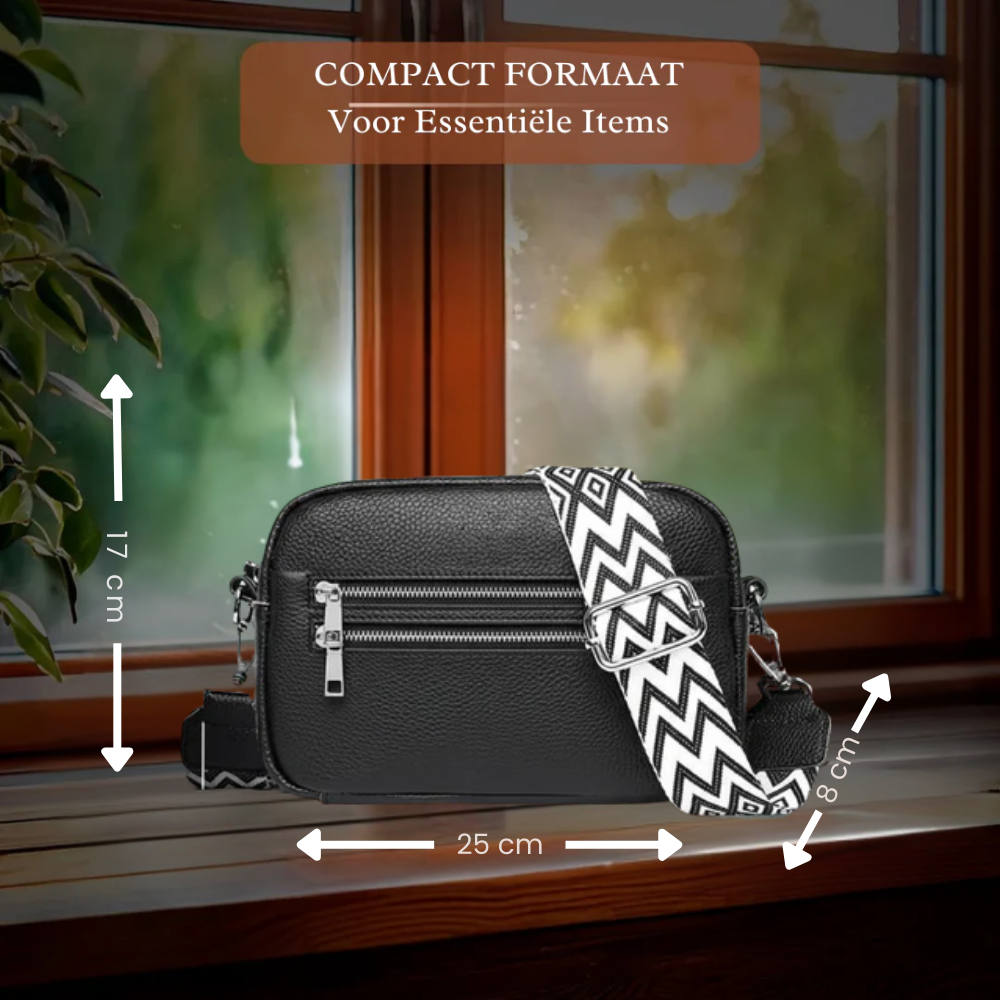 Lina | Luxe en Functionele Schoudertas | Laatste Dag 80% Korting