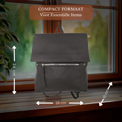 Mila | Functioneel Rugzak met Klepsluiting | Laatste Dag 80% Korting