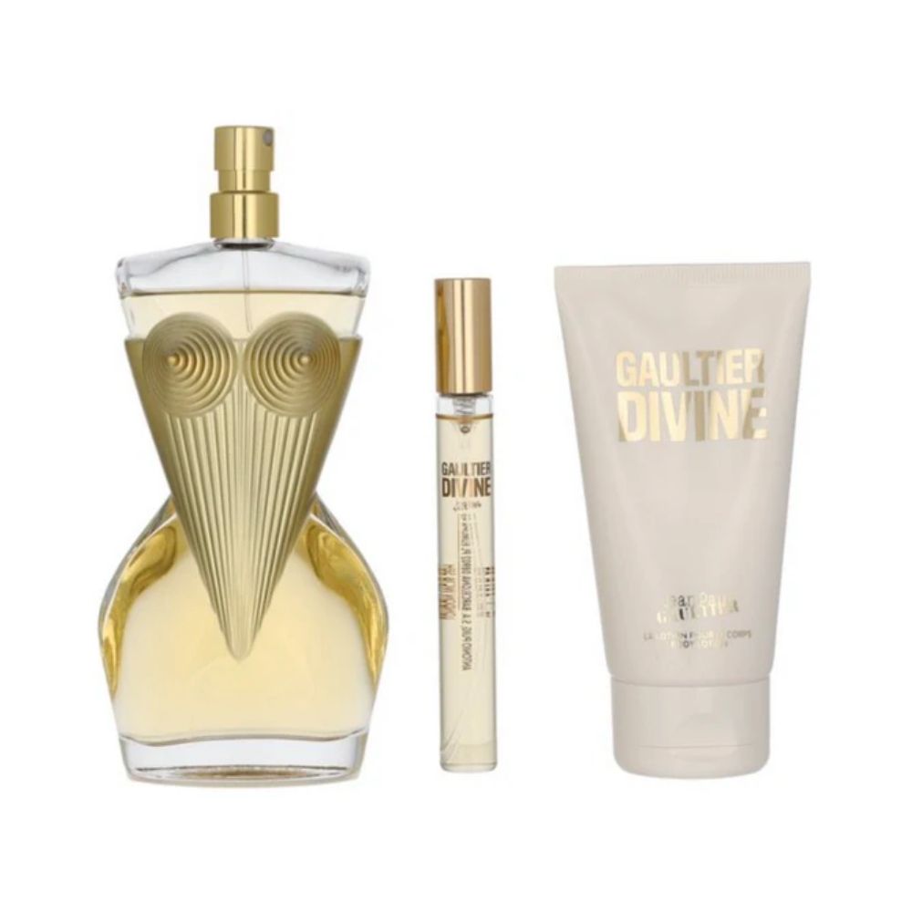 Jean Paul Gaultier Divine 100ml Eau de Parfum + Body Lotion 75ml + Spray 10ml Geschenkset