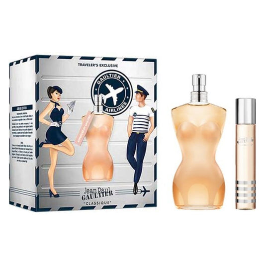 Jean Paul Gaultier Classique Cadeauset – 100ml Eau De Toilette + 20ml Eau De Toilette