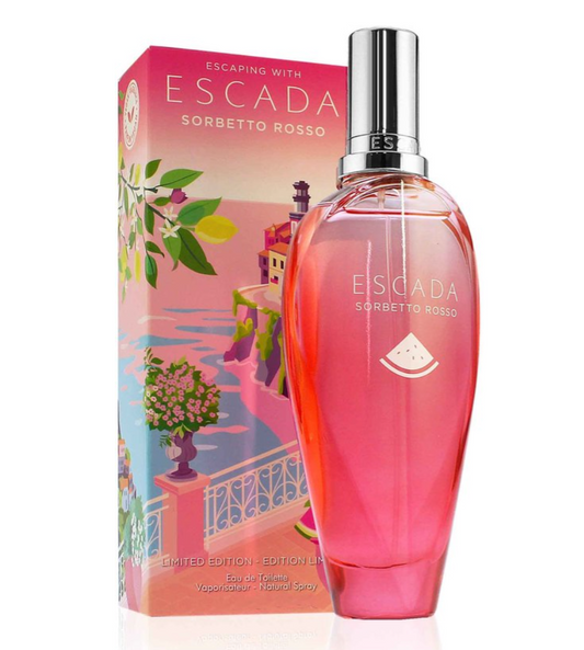 Escada Sorbetto Rosso 100ml - Eau De Toilette - Spray Limited Edition