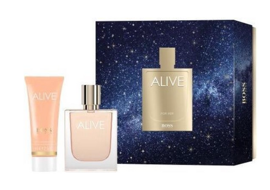 Hugo Boss Alive 50ml EDP + 75ml bodylotion - Geschenkset