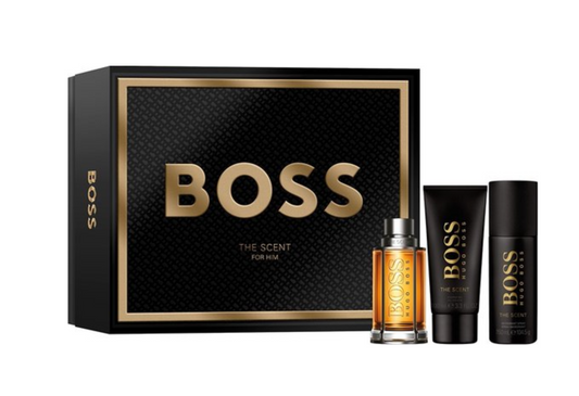 Hugo Boss The Scent For Him 100ml EDT + Deo spray 150ml + Shower Gel 100ml - GIFTSET