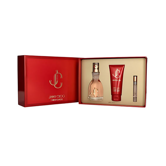 Jimmy Choo I Want Choo – 100ml Eau de Parfum + 100ml bodylotion + 7,5ml reisspray – Damesparfum