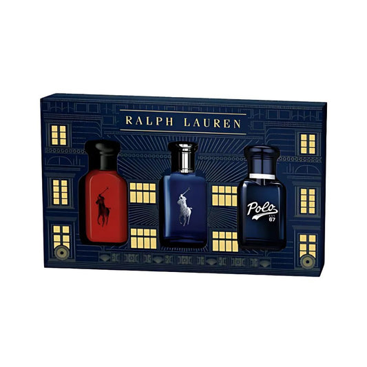 Ralph Lauren Polo Blue, Red & 67 – 3x 40ml EDT-spray – Herenparfum